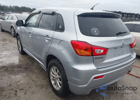 2011 Mitsubishi Outlander Sport Es from USA, damaged, VIN JA4AP3AU2BZ022206